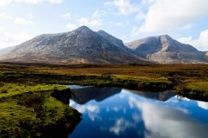 The Twelve Pins Mountains, Connemara, County Galway, Ireland