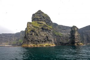 Cliffs of MoMoher from below, County Clare, Ireland