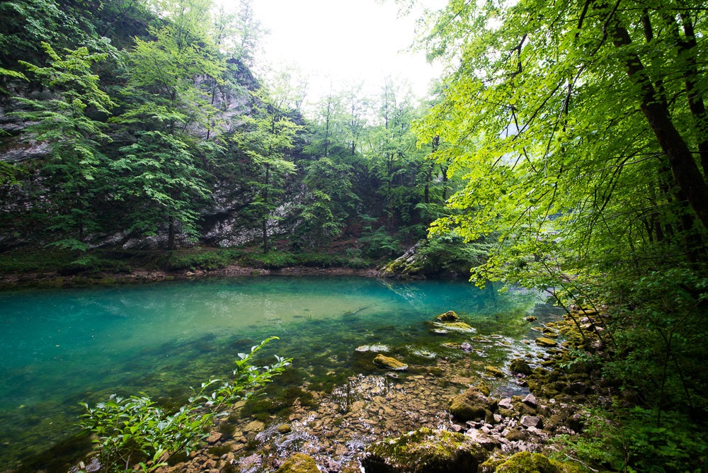 Divje Jezero (Wild Lake) outside Idrija, North West Slovenia