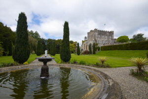 Formal French style Geometric Formal Garden, Huntington Castle and Garden, Clonegal, County Carlow, Ireland.
